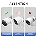Augstci Silicone Cover Compatible with Google Nest Cam (Battery) Outdoor or Indoor, Google Camera Silicone Case All Weather Protection, Easy Installation