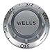 Star Mfg STAR MFG 2R-34066 Dial 2-3/8 Dia Off-375-225 Grey & Silver For Wells Fryer F 49 Series Llf 221087
