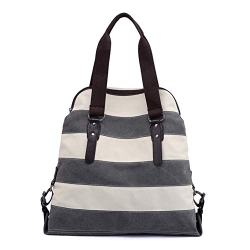 AP.DISHU Sac à Main fourre-Tout pour Femme, Sacs à bandoulière lavés Ultra-Doux, Taille L18 '' * H 16 '' * W4.7 '',Gris Cover