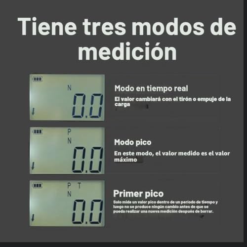 Dinamómetro de medidor de empuje para pruebas de campo e inspección de materiales 3