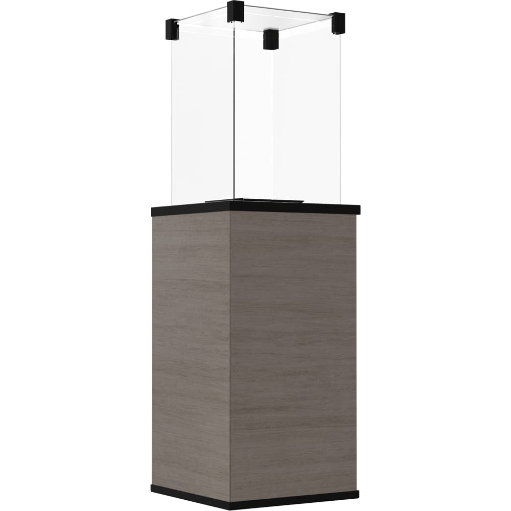 KRATKI Stufa da terrazza a gas G30/ 136,6 x 44,2 cm Ecodesign 37mbar 8,2 kW | Patio Esterno Moderna Stufa a Gas 8,2 kW con Ruote per Giardino Terrazza 136,6 x 44,2 cm Propano G30/37mbar Alimentazione