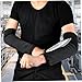 2Pcs Arm Protection Sleeves Burn Resistant Steel Wire Cut Resistant Sleeves Anti Abrasion Safety Guard for Gardening Warehouse Factory Work Tools