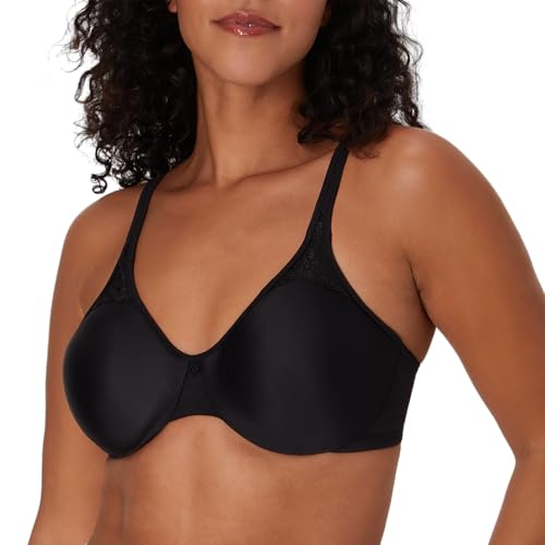 Bali womens Passion For Comfort Minimizer Underwire Bra, BLACK, 38G