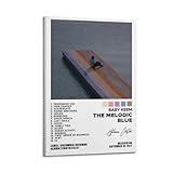 Baby Keem The Melodic Blue Album Art Canvas 12x18 Inches 30x45cm Frameless Wall Decor