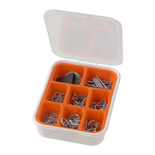Preisvergleich Produktbild Ikea FIXA Haken- und Aufhänger-Set 120-tlg.