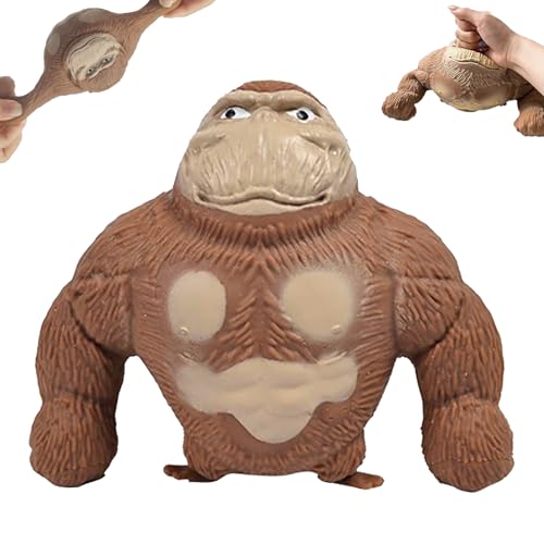 Squeeze Jouet,Gorilla Toys,Figurine de Gorille Anti Stress,Jouet Anti-Anxiété et Anti-Irritabilité,Gorilla Singe Singe Toy,Jouet Anti Stress Enfant Gorille,Jouet Doux à Presser