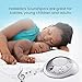White Noise Sound Machine | Portable Sleep Therapy for Home, Office, Baby & Travel | 6 Relaxing & Soothing Nature Sounds, Battery or Adapter Charging Options, Auto-Off Timer | HoMedics