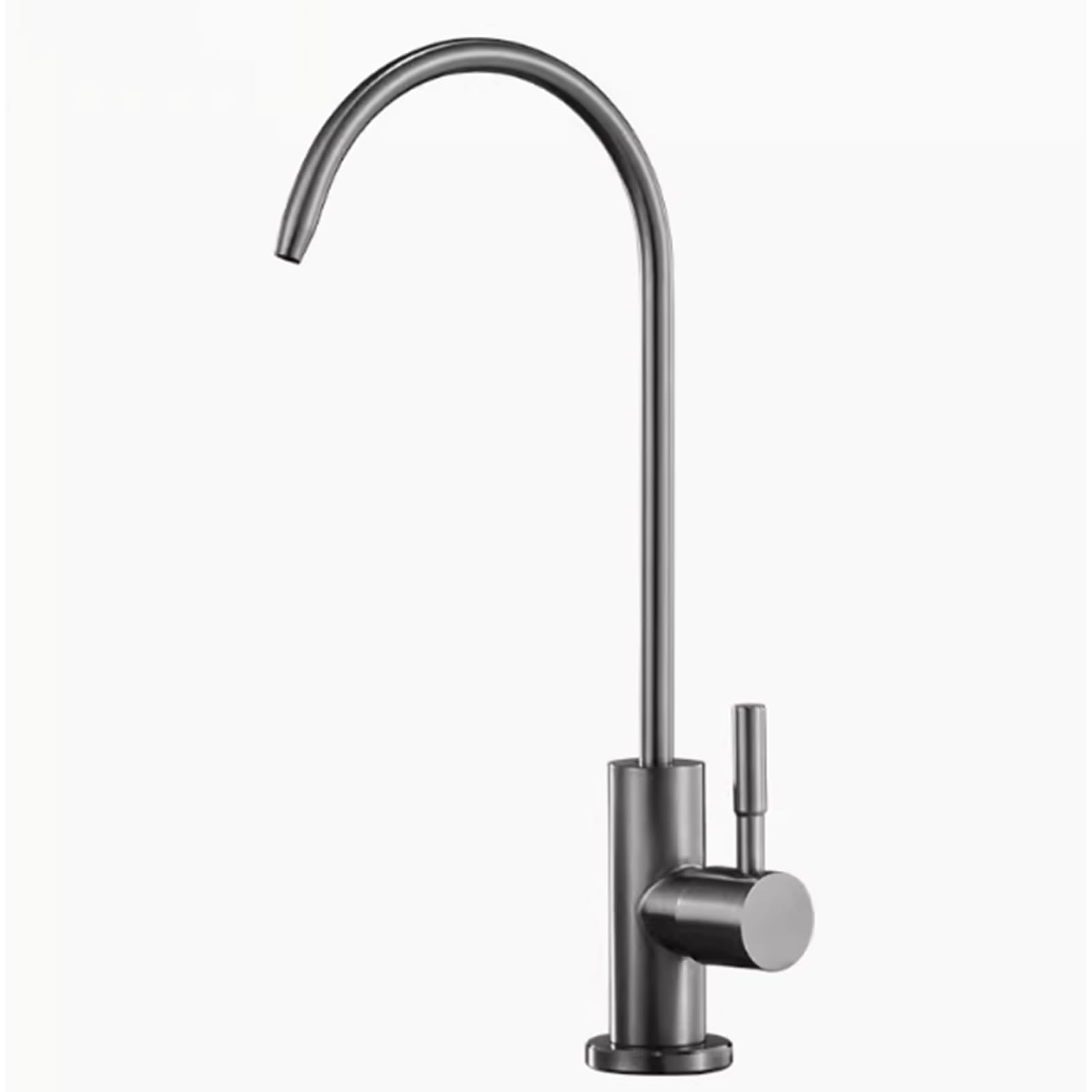 Faucet Filter Water Tap, Kitchen Sink Faucet Stainless Steel Gun Gray