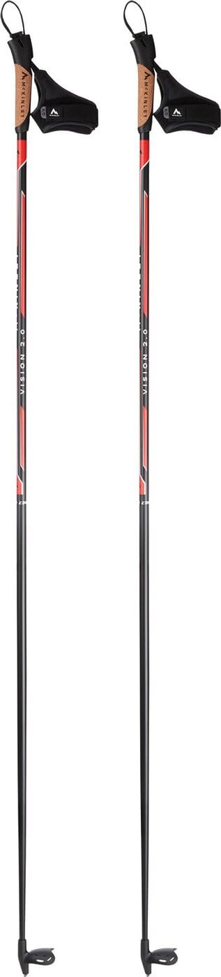 McKINLEY Vision 2.0 ski poles Black/White/Red 165