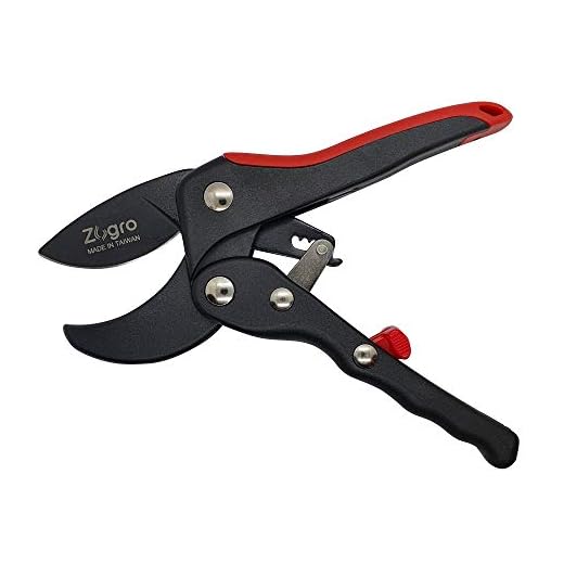 Pruning Shears for Small Hands - Effort Saving Ratchet Pruners for Gardening, Rust Proof Ergonomic Secateurs for Women with Comfort Grip for Pruning and Trimming