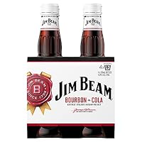 Jim Beam White Label Bourbon & Cola 330ml (Pack of 4)