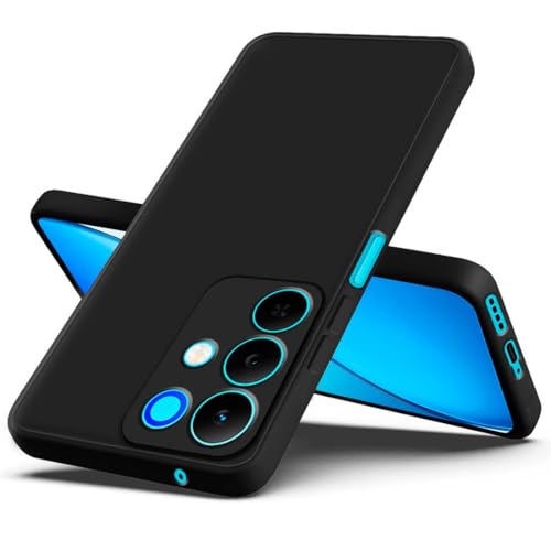Fashionury Liquid Silicon Back Cover for Realme Narzo 90X 5G Black - Image 4