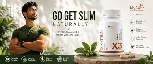 Image of Go Get Slim | Natural Weight Loss Supplement | Ayurvedic Fat Burner for Men & Women | Boost Metabolism | Stay Fit & Healthy Naturally
