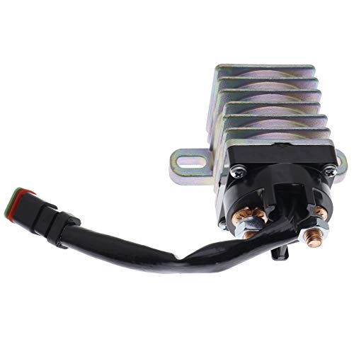 24V 100A GP-Magnetic Switch Relay 241-8368 2418368 Compatible with Caterpillar CAT Engine Excavator Loader Tractor C13 C15 C18 816F TK381 325D2 320D2 973D Aftermarket Parts