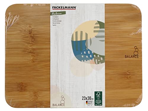 Fackelmann Balance FSC Bamboo Cutting Board 40x26cm, Natural, 40L x 26W cm - Image 3