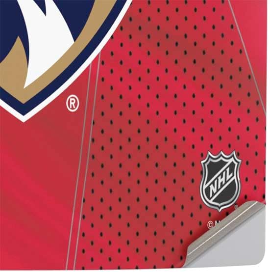 Skinit Decal Gaming Skin Compatible with PS5 Pro Console - Officially Licensed NHL Florida Panthers Jersey Design