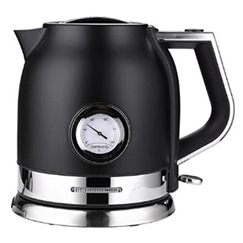 Hervidor eléctrico de acero inoxidable 1.8L negro