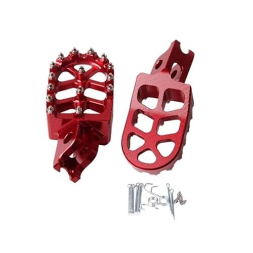 �ɓK������CRF300L/CRF300 �ɓK������Rally/250�p�t�b�g�y�O �t�b�g���X�g�y�_���v���[�g �X�e�b�v�y�O(Red)