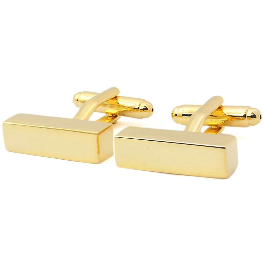 Peluche Gold Bar Cufflinks for Men (B01BOM6LJQ) Amazon Price History, Amazon Price Tracker