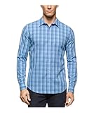 Calvin Klein Men's Cotton Tencel Long-Sleeve Shirt