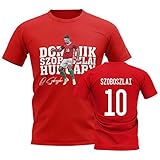ungarn trikot 2017 Brand New With Tags Dominik Szoboszlai Hungary Player Tee (Red)