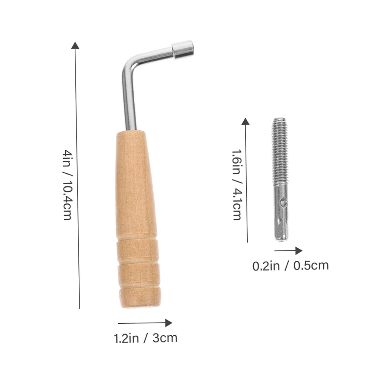 FAVOMOTO Lyre String Pin Replacement Accessory Kit Lyre Harp Tuning Tools Musical Instruments Part