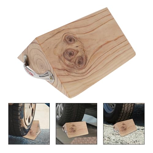 Bloc roue bois robuste pour remorque et camion de sécurité - 4