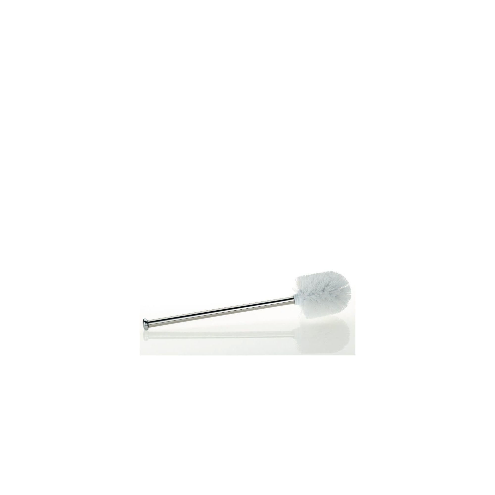 Kela "Pulcro WC-Brush, Stainless-Steel, White, 8.5 x 35.5 cm