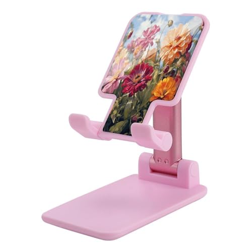 Support de téléphone réglable fleur colorée idée cadeau printemps