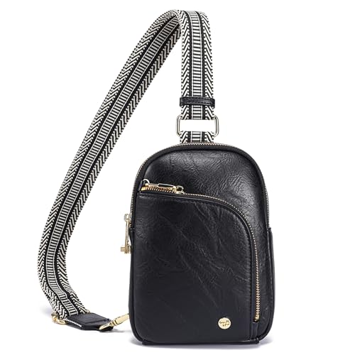 Image of Haytijoe RFID Anti-Theft Sling Bag for Women, Small Crossbody Travel Purse with Locking Zippers, Lightweight Everyday Bag