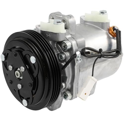 Image of SCITOO AC Compressor fit for Suzuki for Grand Vitara 2.5L 1999-2005 | Fast Cooling, Ultra Low Noise (≤72 dB)Air Conditioner Compressor with Clutch, Easy Installation, 10349471 58407 TEM2741303