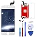 Brinonac Pantalla para iPhone 6s Plus Plus, 5.5" Táctil LCD de Repuesto Ensamblaje de Marco Digitalizador con Herramienta de reparación y Protector de Pantalla (Blanco)