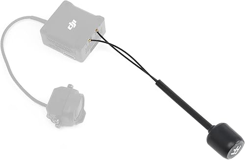 Unidad de aire O3 omnidireccional de polarización de doble banda de doble banda FPV 5.8GHZ2.4GHZ LHCP Reemplazo de antena Ipex UFL para HD RC Racing