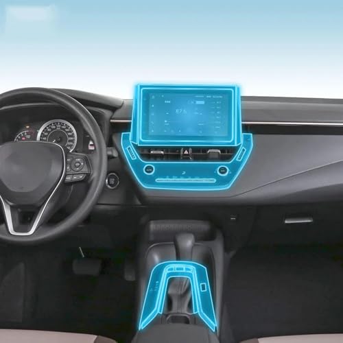Película de TPU para Toyota Corolla 2022-2024 ideal para viajes en familia