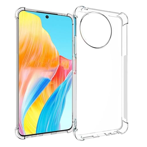 Image of for Realme C67 5G Case,Realme C67 5G Phone Case Clear Transparent Reinforced Corners TPU Shock-Absorption Flexible Cell Phone Cover for Realme C67 5G - Transparent