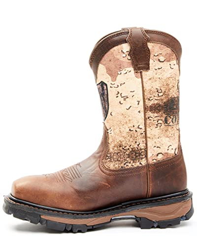 Cody James Men's 11" Camo Flag Decimator Work Boot Composite Toe - Bcjc0spw1313