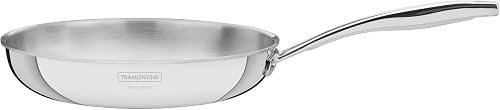 Tramontina - TRAMONTINA-Poêle Grano Ø 20cm - 1,2L Inox Triply - Cuisson perfectionnée, cuisson homogène, poignée ergonomique. Adaptée à l'induction, facile à nettoyer. - 1