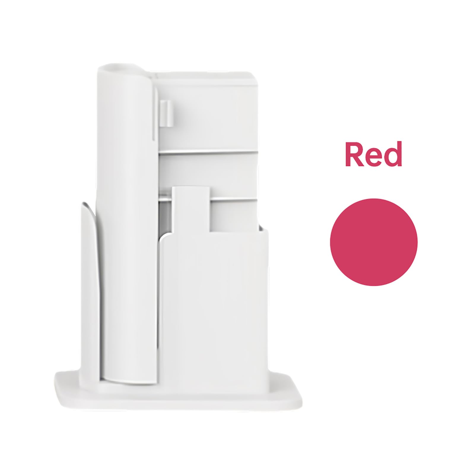 Imprimante Portable Cartouche d'encre capacité de 20 G pour Imprimante sur Toile, Métal, Plastique, Verre, Bois, avec Buse Extra Large, Facile à Utiliser (Rouge)