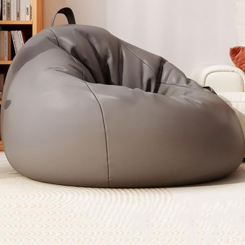 Sillón puff cómodo con relleno, incluye almohada, tumbona grande con asa para sala de estar