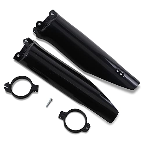 UFO Plastic Fork Tube Protectors Black (KA03760-001)