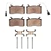 Dynamic Friction Company 5000 Euro Ceramic Brake Pads and Hardware Kit