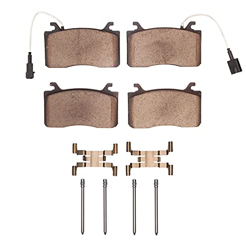 Image of Dynamic Friction Company 5000 Euro Ceramic Brake Pads Fits 2017-2025 Alfa Romeo Giulia; 2018-2025 Alfa Romeo Stelvio| Automotive Replacement Brake Pads| Hardware
