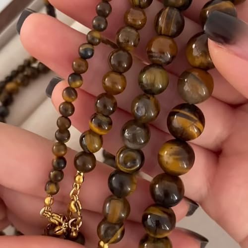 Collier oeil de tigre : ravivez vos tenues ternes d'automne hiver