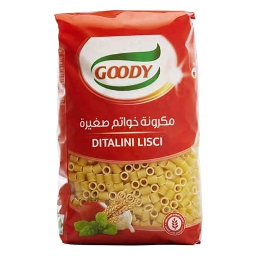 مكرونة ديتاليني ليسي من جودي (رقم 14)، 450 غرام (عبوة من قطع...