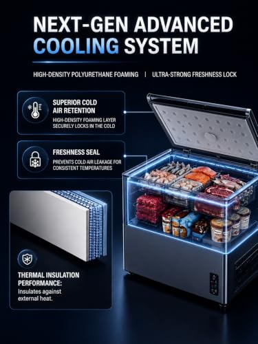 Casanta 7.0 Cu Ft Chest Freezer