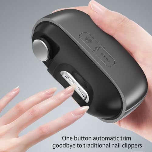 Recortadora eléctrica de uñas portátil para un corte preciso y seguro en viaje 2