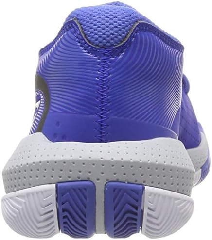 Under Armour Boy's Pre School SC 3ZER0 III Basketball Shoe, Royal (400)/Mod Gray, 4 | Image 2