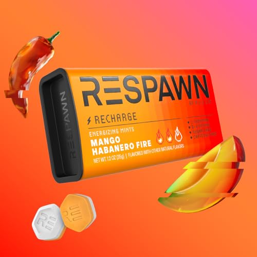 RESPAWN Spicy Mango Habanero Breath Mints Sugar Free, 1 oz Packs (8 Pack) - image 2