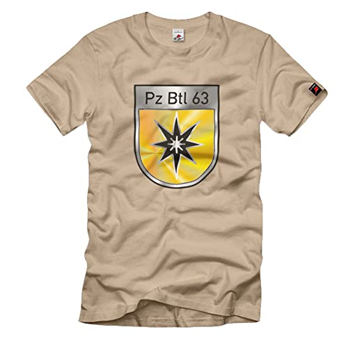 T-shirt Arolen Leo Kpz Pzbtl 63 Reservist #1339 beige taille XXL