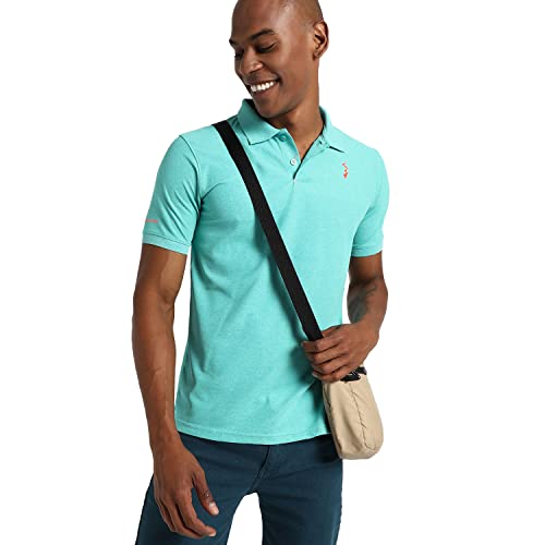 Image of Campus Sutra Men's Polyester Regular Fit T-Shirt